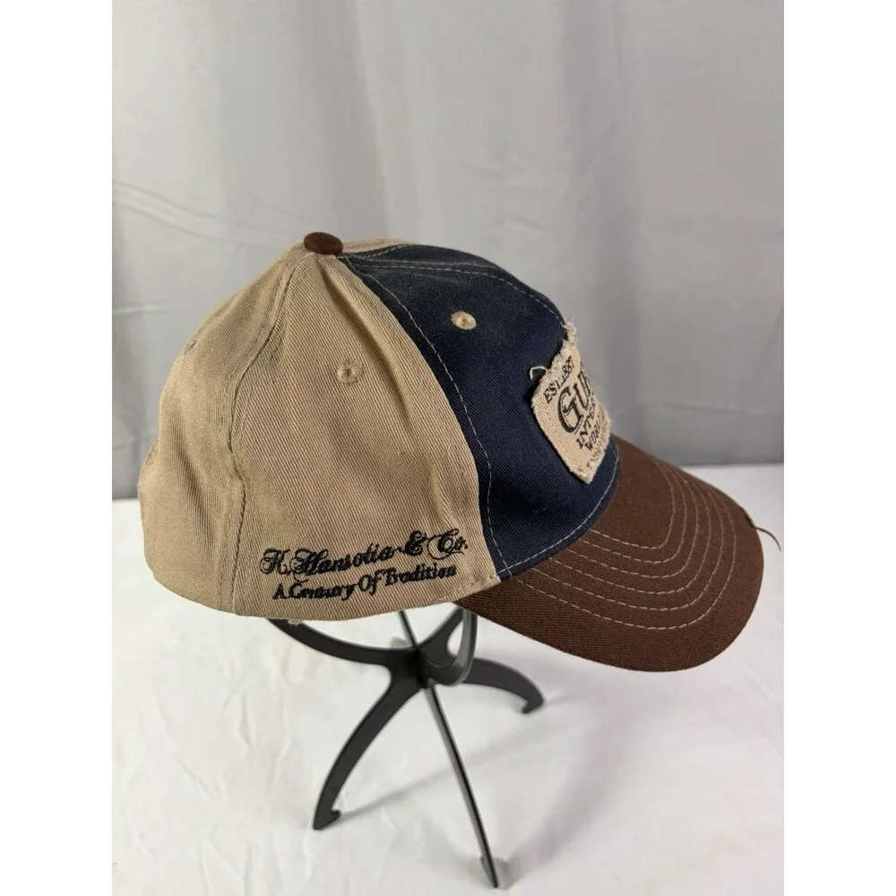 Gurkha Cigar Hat With Blue/Brown Adjustable Distressed Very Nice